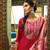 Viscose Rayon Rani Pink Color Embroidery Kurta Set
