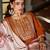 Viscose Rayon Orange Color Embroidery Kurta Set
