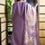 Viscose Rayon Lavendar Color Embroidery Kurta Set