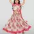girls pink dupion silk digital print lehenga choli set - traditional festive outfit for diwali