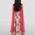 girls pink dupion silk digital print lehenga choli set - traditional festive outfit for diwali