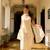 Ivory Sleeveless Chikankari Kurti Pant Dupatta