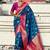 rama soft art silk saree with unstiched blouse