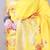 yellow soft art silk saree with unstiched blouse