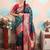 rama paithani saree with unstiched blouse