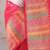 red soft art silk saree with unstiched blouse