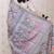 navy blue tussar art silk saree with unstiched blouse