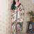 green katki art silk saree with unstiched blouse