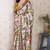 gold katki art silk saree with unstiched blouse