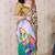 gold katki art silk saree with unstiched blouse