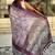 lavender  soft chanderi crush saree with unstiched blouse