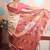 cream paithani saree with unstiched blouse