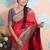 pink paithani saree with unstiched blouse