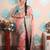 baby pink paithani saree with unstiched blouse