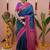 rama pink soft art silk saree with unstiched blouse