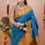 rama gold  soft art silk saree with unstiched blouse