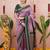 lavender green soft art silk saree with unstiched blouse