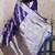 violet banarasi soft art silk saree with unstiched blouse
