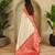 Beige woven kanchipuram silk saree with blouse piece