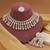 White color kundan necklace set