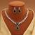 Green color kundan necklace set