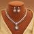 White color kundan necklace set