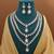White color kundan necklace set