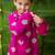 Pink multicolor  hand screen printed boys  ethnic wear- set of 2