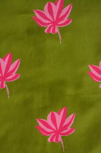Green fuhsia  hand screen printed boys  ethnic wear- set of 2