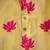 Yellow fuhsia  hand screen printed boys  ethnic wear- set of 2