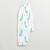 white green hand screen printed unisex sleepwear set- set of 2