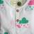 white multicolor hand screen printed unisex sleepwear set- set of 2