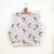 white multicolor hand screen printed unisex sleepwear set- set of 2