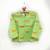 green orange hand screen printed unisex sleepwear set- set of 2