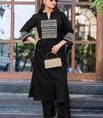Women Viscos Rayon Kurta With Trouser 