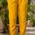 Viscose Rayon Mustard Color Embroidery Kurta Set