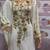 White Kaftan with Golden Embroidery Ethnic Wear for Special Occasions
