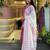 Baby Pink Floral Kurta Set with Printed Dupatta     Elegant Ethnic Wear for Women