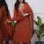 Premium ethnic wear for women featuring a graceful Rust kurta set