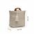 earth edit natural cotton chevron woven handheld bag