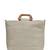 earth edit natural cotton chevron woven handheld bag
