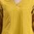 Yufta mustard solid roman silk anarkali kurta palazzo dupatta set