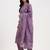 Yufta roman silk lavender kurta dupatta pant setset