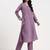 Yufta roman silk lavender kurta dupatta pant setset