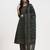 Yufta green pure cotton a flared kurta set with pant and dupatta