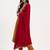 Yufta mustard vichitra kalidaar kurta set with pant and dupatta