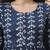 Yufta blue cotton maternity kurta pant set