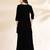Yufta black velvet zari work co-ord set