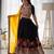 Multicolored Lehenga With Choli Garba Special Lehenga Choli With Dupatta