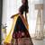 Multicolored Lehenga With Choli Garba Special Lehenga Choli With Dupatta